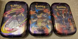 Pokemon TCG Mega Evolution MEGA HEROES MINI TIN DISPLAY Factory Sealed 10 TINS - Image 4