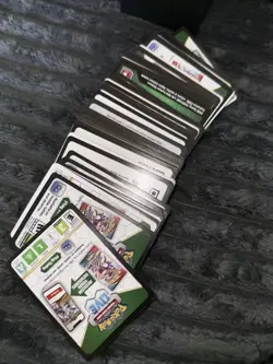 3 ETB Full Of Pokemon Holo/reverse Holo Common/uncommon & Redeem Codes For TCG - Image 3