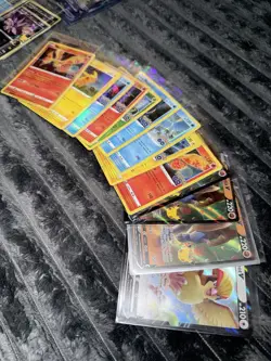 3 ETB Full Of Pokemon Holo/reverse Holo Common/uncommon & Redeem Codes For TCG - Image 5