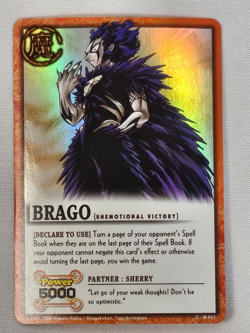 ZATCH BELL - Brago (Unemotional Victory)2005 M-063 TCG Rare Vtg HoloFoil Card - Image 1
