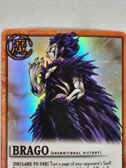 ZATCH BELL - Brago (Unemotional Victory)2005 M-063 TCG Rare Vtg HoloFoil Card - Image 2