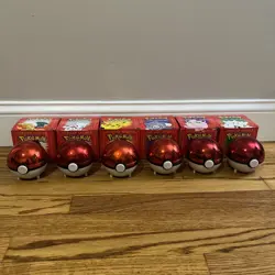 Pokemon 23k Burger King Gold Plated Trading Card Set Red Box Lot Of 6 - Image 2
