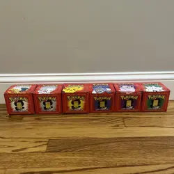 Pokemon 23k Burger King Gold Plated Trading Card Set Red Box Lot Of 6 - Image 3