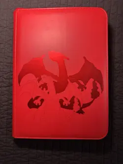 Charizard Binder Plenty of Cards Worth Grading. Over 200 Cards. Pokemon TCG - Image 1