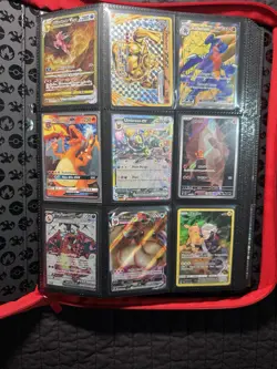 Charizard Binder Plenty of Cards Worth Grading. Over 200 Cards. Pokemon TCG - Image 3