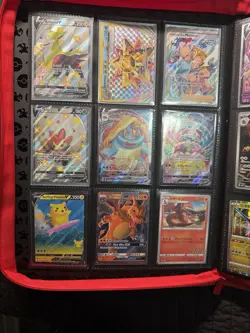 Charizard Binder Plenty of Cards Worth Grading. Over 200 Cards. Pokemon TCG - Image 4