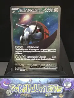 Pokemon Card Iron Treads ex 248/198 Scarlet & Violet Base Holo Rare Light Play - Image 1