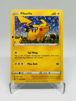 Pikachu / Pikachu SWSH 039 SWSH Black Star Promo NM - Pokemon Card English - NM - Image 1