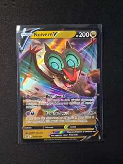 Pokemon TCG Sword & Shield Noivern V Black Star Promo Card SWSH148 - Image 1