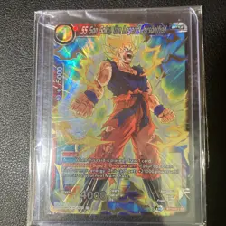SS Son Goku the Legend Personified Gold Stamped Foil Dragon Ball Super Card NM - Image 1