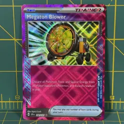 Pokemon Megaton Blower - 182/191 - ACE Rare Surging Sparks Trainer Card Ultra - Image 1