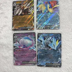 Pokemon TCG white flare Ex Bundle Double Rare Holo Cards Lot Of 4 - Image 1
