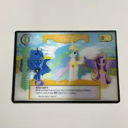 My Little Pony CCG Princess Celestia Lenticular Oversized Card -f2 - Image 1