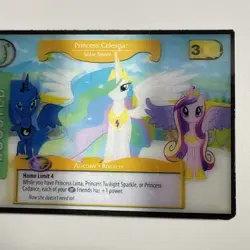 My Little Pony CCG Princess Celestia Lenticular Oversized Card -f2 - Image 2