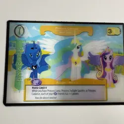 My Little Pony CCG Princess Celestia Lenticular Oversized Card -f2 - Image 3