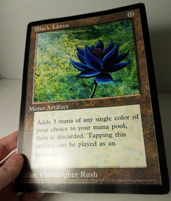 Magic the Gathering 1996 Black Lotus Oversized 6x9 Scrye Magazine #15 - Image 3