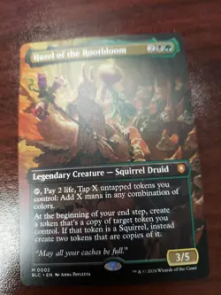 Hazel of the Rootbloom (Borderless) Commander: Bloomburrow Regular - Image 1