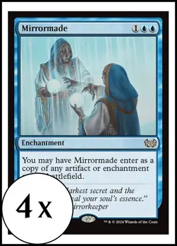 MTG - 4 x Mirrormade - Duskmourn Commander - Playset 4x x4 - Image 1