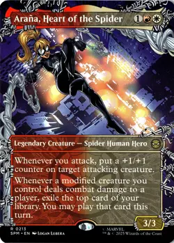 NM - Arana, Heart of the Spider (Borderless) R Marvel's Spider-Man 213 - Image 1