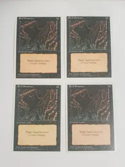 MTG Playset 4x Evil Presence (4th Edition/Black/U) - BGM - Image 1