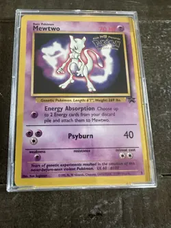 Mewtwo #3 Black Star WB Movie Promo Pokemon TCG - Image 1