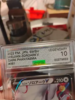 Psa 10 Hisuian Zoroark V 128/172 S12a: Vstar Universe Holo (Japanese) pokemon - Image 4