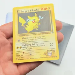 CARTA POKEMON LT. SURGE‘S PIKACHU 81/132 - ENG - GYM CHALLENGE - NEAR MINT - Image 3