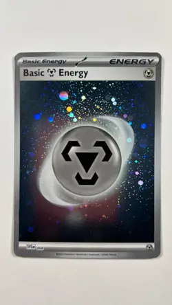 Basic Metal Energy Pokemon TCG Pokemon Scarlet & Violet 151 008 Cosmos Holo - Image 1