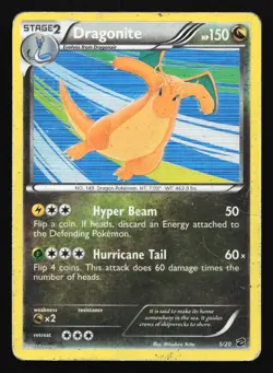 Pokemon Dragonite 5/20 Dragon Vault Holo Rare HP - Image 1