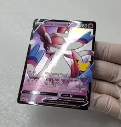 Dark Sylveon V-SWSH134 Sword & Shield Promo Ultra Rare Pokemon (GRADE WORTHY!)🔥 - Image 3