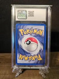 CGC 8 - 1999 Base Set Holo Hitmonchan 7/102 Pokemon WOTC Vintage Foil NM/MINT - Image 2