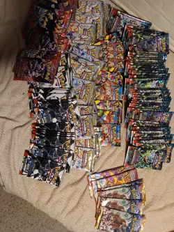 122 Pokemon Tcg Booster Packs. Prismatic. Twilight, Mega Evolutions, White Black - Image 1