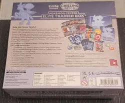 Pokemon Center Exclusive Chilling Reign Error ETB and Apology Blister Sealed - Image 2