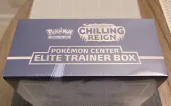 Pokemon Center Exclusive Chilling Reign Error ETB and Apology Blister Sealed - Image 3