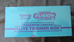 Fusion Strike Pokemon Center ETB factory sealed no rips no bs, PRICED TO SELL! - Image 2