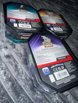Pokemon Triple Whammy Tins Darkrai Slaking Tyranitar - Set of 3 - Factory Sealed - Image 3