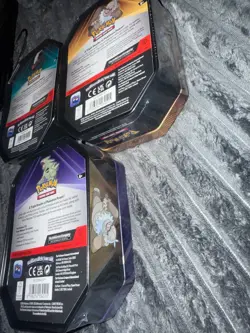 Pokemon Triple Whammy Tins Darkrai Slaking Tyranitar - Set of 3 - Factory Sealed - Image 5