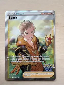 Spark Pokemon GO SWSH226 Full Art Black Star Promo - Image 1