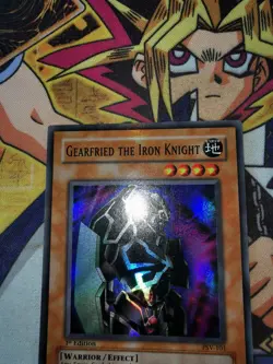 Gearfried the Iron Knight psv-101 1st Edition (M/NM+) Super Rare Yu-Gi-Oh! - Image 2