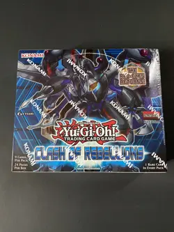 Yu-Gi-Oh! Clash of Rebellions Sealed Booster Box 1st Edition. - Image 1