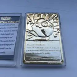 Pokemon Jigglypuff #39 23k Gold Plated Trading Card Burger King 1999 Vintage - Image 5