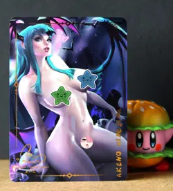 ACG VERY Sexy Card - Morrigan - Darkstalkers - Foil sexy waifu O-O - Image 1