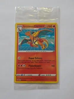 Sealed Special Delivery Charizard SWSH075 Promo Holo Pokemon Card 2020 - Mint - Image 1
