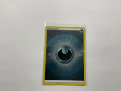 Dark Energy Reverse Holo Energy Sword Shield Pokemon Trading Card Game 2022 NM - Image 1