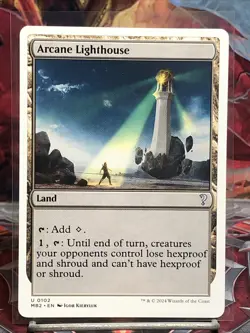 Arcane Lighthouse (Non-foil) [White Border] Mystery Booster 2 0102 Uncommon MTG - Image 1
