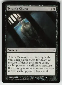 MTG Tyrant's Choice C Conspiracy 30 LP - Image 1