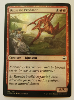 1x Ripscale Predator FOIL Commander Legends MTG Magic the Gathering NM - Image 1