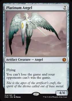 MTG English Platinum Angel NM Normal Conspiracy: Take the Crown - Image 1