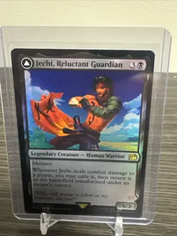 MTG Magic The Gathering Jecht, Reluctant Guardian Foil FIN Rare Final Fantasy - Image 1