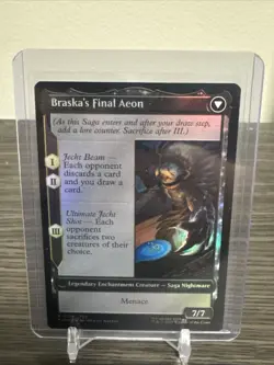 MTG Magic The Gathering Jecht, Reluctant Guardian Foil FIN Rare Final Fantasy - Image 2